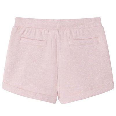 Kindershorts mit Kordelzug Hellrosa 128