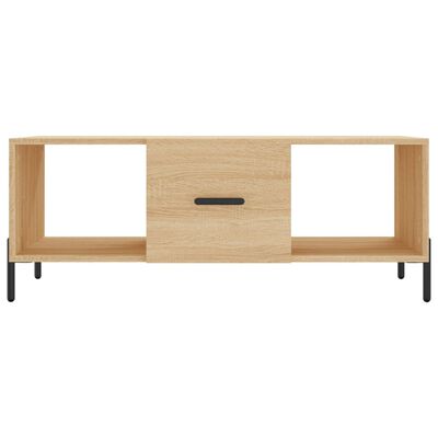 vidaXL Couchtisch Sonoma-Eiche 102x50x40 cm Holzwerkstoff