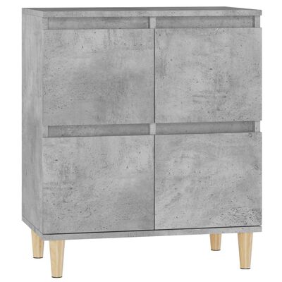 vidaXL Sideboard Betongrau 60x35x70 cm Holzwerkstoff