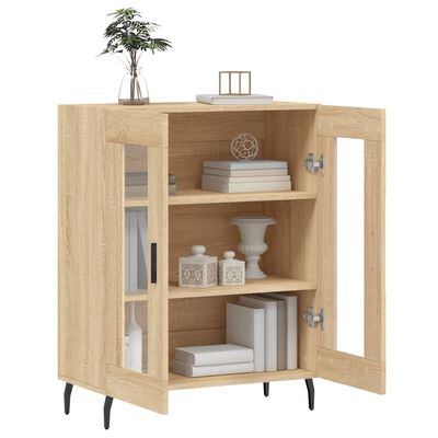 vidaXL Sideboard Sonoma-Eiche 69,5x34x90 cm Holzwerkstoff