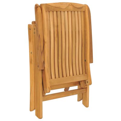 vidaXL 3-tlg. Garten-Lounge-Set Massivholz Teak