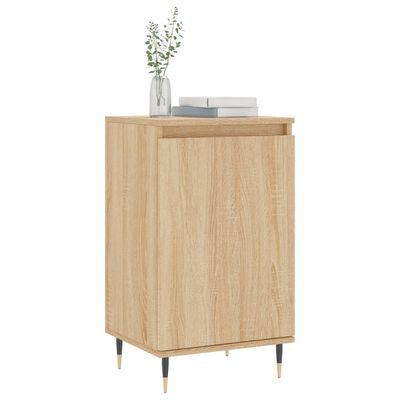 vidaXL Sideboards 2 Stk. Sonoma-Eiche 40x35x70 cm Holzwerkstoff