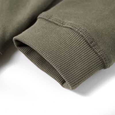 Kinder-Kapuzenpullover Khaki 140