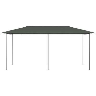 vidaXL Pavillon 2,98x5,3x2,59 m Grau 160 g/m²