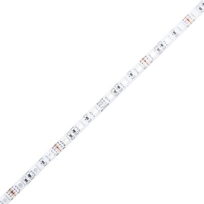 vidaXL 8-tlg. Wohnwand mit LED-Beleuchtung Räuchereiche Holzwerkstoff