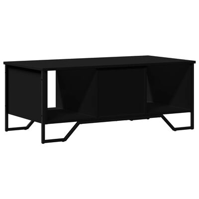 vidaXL Couchtisch Schwarz 100x51x40 cm Holzwerkstoff