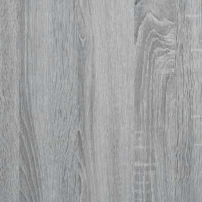 vidaXL Pflanzenständer 2 Stk. Grau Sonoma 30x30x80 cm Holzwerkstoff