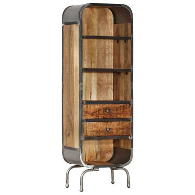 vidaXL Highboard 40x30x126 cm Massivholz Mango