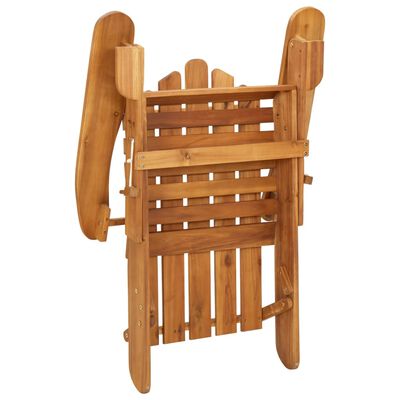 vidaXL 3-tlg. Garten-Lounge-Set Adirondack Massivholz Akazie