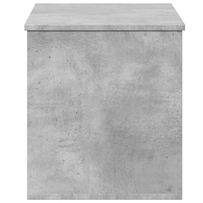 vidaXL Truhe Betongrau 100x42x46 cm Holzwerkstoff