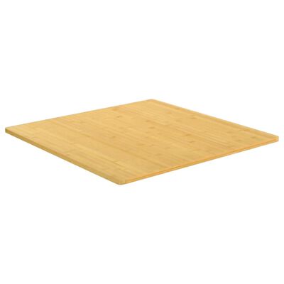 vidaXL Tischplatte 90x90x1,5 cm Bambus