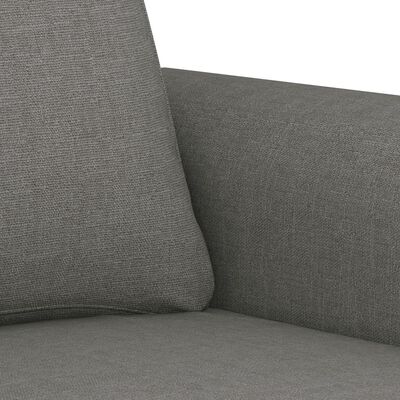 vidaXL 3-Sitzer-Sofa Dunkelgrau 180 cm Stoff