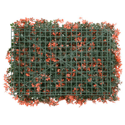  vidaXL Ahornblatt-Sichtschutz Künstlich 24 Stk. Hellrot 40x60 cm