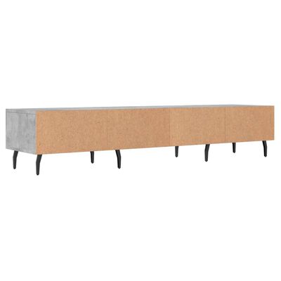 vidaXL TV-Schrank Betongrau 150x36x30 cm Holzwerkstoff