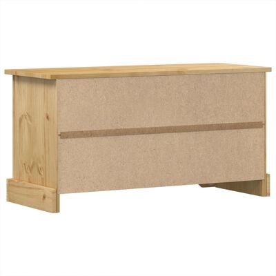 vidaXL TV-Schrank Corona 100x40x52 cm Massivholz Kiefer