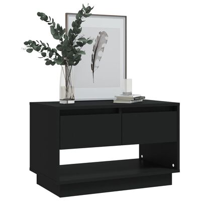 vidaXL TV-Schrank Schwarz 70x41x44 cm Holzwerkstoff