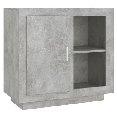 vidaXL Sideboard Betongrau 80x40x75 cm