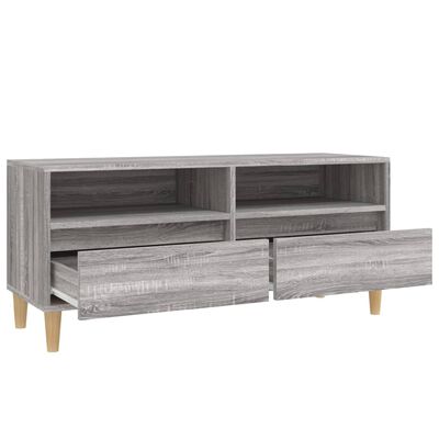 vidaXL TV-Schrank Grau Sonoma 100x34,5x44,5 cm Holzwerkstoff