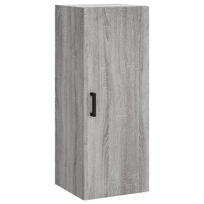 vidaXL Highboard Grau Sonoma 34,5x34x180 cm Holzwerkstoff