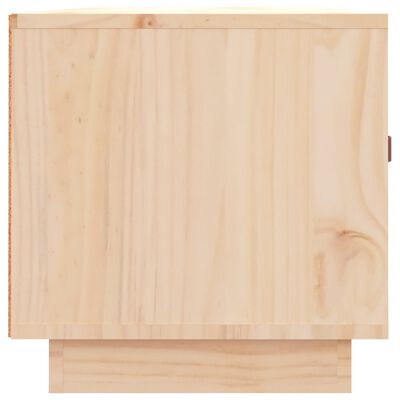 vidaXL TV-Schrank 80x34x35 cm Massivholz Kiefer