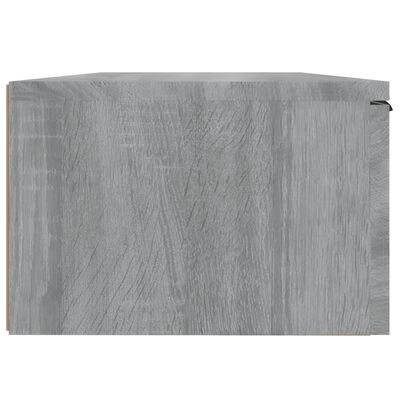 vidaXL Wandschränke 2 Stk. Grau Sonoma 68x30x20 cm Holzwerkstoff