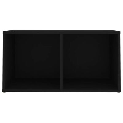 vidaXL TV-Schrank Schwarz 72x35x36,5 cm Holzwerkstoff