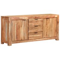 vidaXL Sideboard 175x40x75 cm Akazie Massivholz