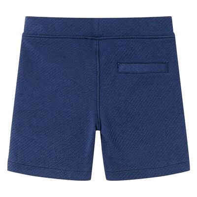 Kindershorts mit Kordelzug Dunkelblau 92