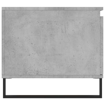 vidaXL Couchtisch Betongrau 100x50x45 cm Holzwerkstoff