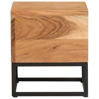 vidaXL Beistelltisch 30x30x33 cm Massivholz Akazie