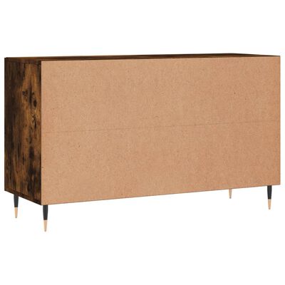 vidaXL Sideboard Räuchereiche 100x36x60 cm Holzwerkstoff