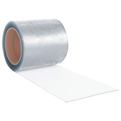 vidaXL Türvorhang Transparent 200x1,6 mm 10 m PVC