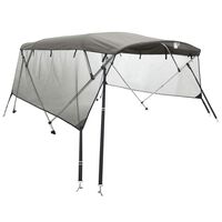 vidaXL 4-Bow Bimini-Top mit Mesh-Seitenteilen 243x(170-182)x137 cm