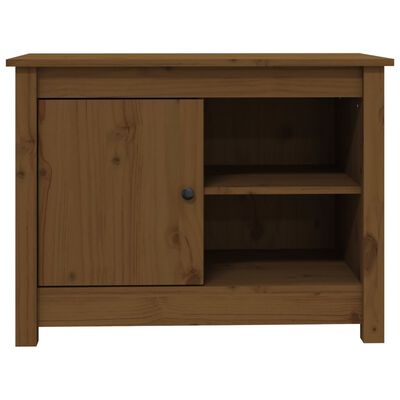 vidaXL TV-Schrank Honigbraun 70x36,5x52 cm Massivholz Kiefer