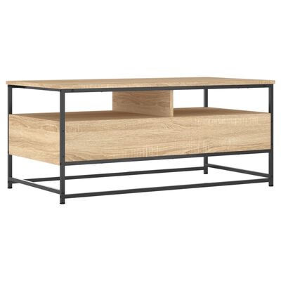 vidaXL Couchtisch Sonoma-Eiche 100x51x45 cm Holzwerkstoff