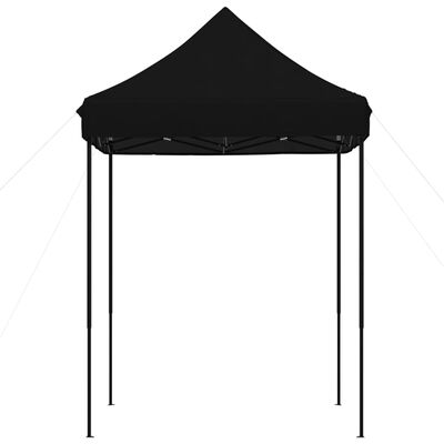 vidaXL Partyzelt Faltbar Pop-Up Schwarz 200x200x306 cm