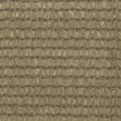 vidaXL Zeltteppich 250x250 cm Taupe