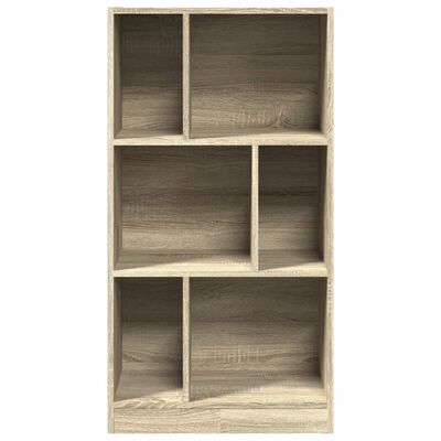 vidaXL Bücherregal Sonoma-Eiche 57x28,5x107,5 cm Holzwerkstoff