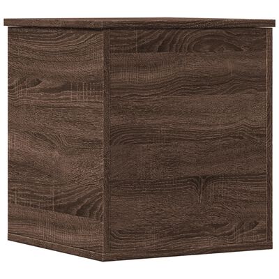 vidaXL Truhe Braun Eiche-Optik 40x42x46 cm Holzwerkstoff