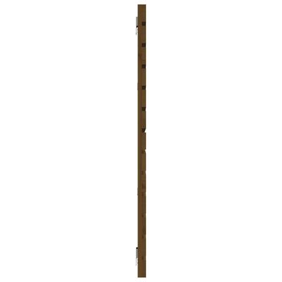 vidaXL Wand-Kopfteil Honigbraun 186x3x91,5 cm Massivholz Kiefer