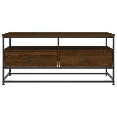 vidaXL Couchtisch Braun Eichen-Optik 100x51x45 cm Holzwerkstoff