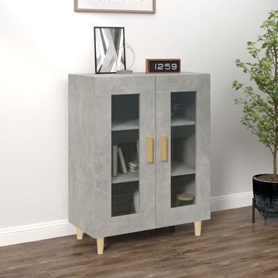 vidaXL Sideboard Betongrau 69,5x34x90 cm Holzwerkstoff