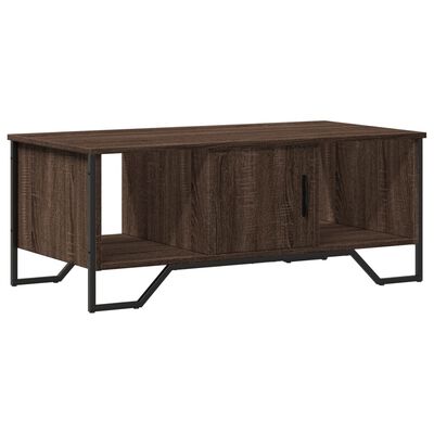 vidaXL Couchtisch Braun Eichen-Optik 100x51x40 cm Holzwerkstoff