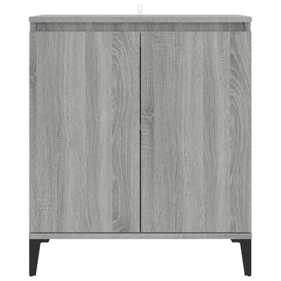 vidaXL Sideboard Grau Sonoma 60x35x70 cm Holzwerkstoff