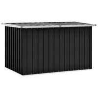 vidaXL Gartenbox Anthrazit 149x99x93 cm