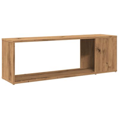 vidaXL TV-Schrank Artisan-Eiche 100x24x32 cm Holzwerkstoff