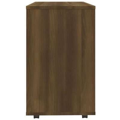 vidaXL Beistelltisch Braun Eiche 70x35x55 cm Holzwerkstoff