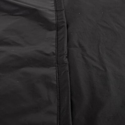 vidaXL Motorrad-Abdeckung Schwarz 245x105x125 cm 210D Oxford