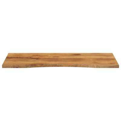 vidaXL Schreibtischplatte mit Aussparung 110x60x2,5cm Massivholz Mango