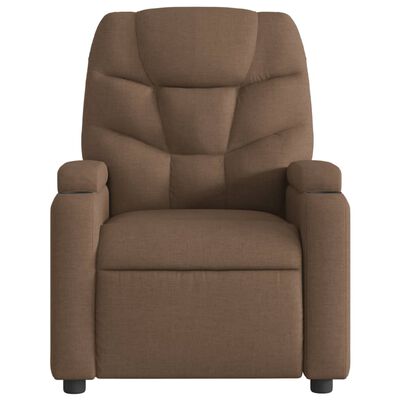 vidaXL Relaxsessel Braun Stoff